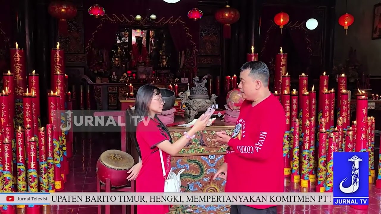 IMLEK DI KLENTENG PONCOWINATAN, SIMBOL SYUKUR DAN HARAPAN TAHUN BARU