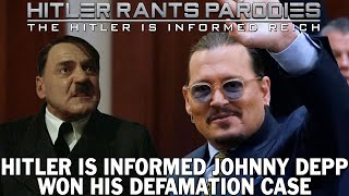 Hitler is informed Johnny Depp won his defamation case