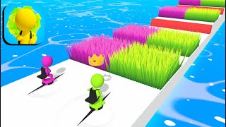 Grass Race 🌈🌿🌈 All Levels Gameplay Trailer Android,ios New Game screenshot 2
