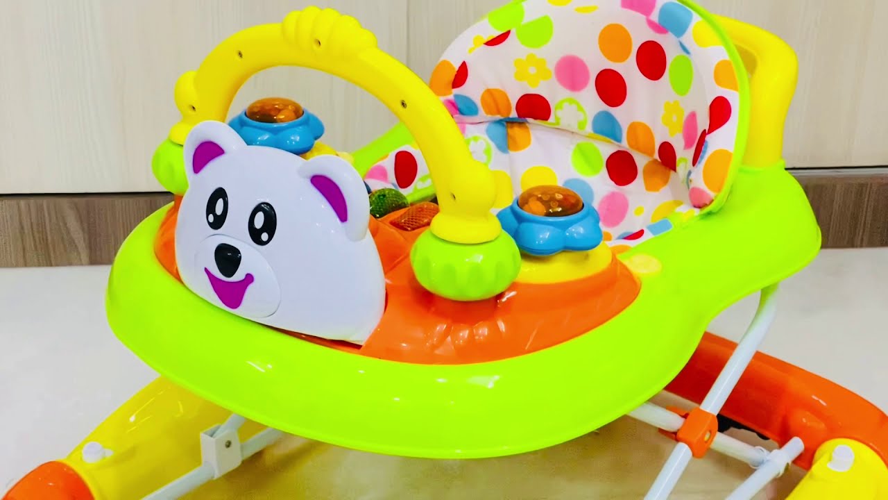 Best baby walker-Babyhug Mini Steps Walker Cum Rocker Review (for 6 to 12 months )FirstCry shopping