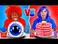 RED VS BLUE FOOD CHALLENGE