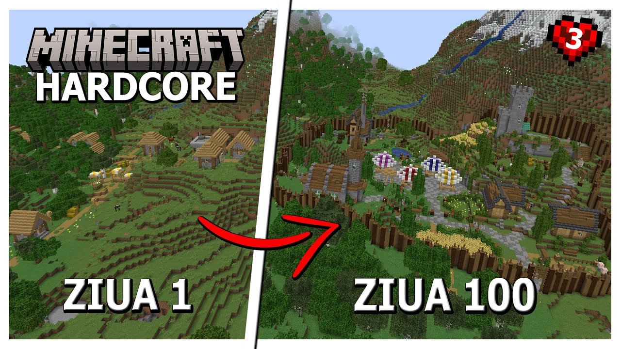 Cum am TRANSFORMAT un SAT in Minecraft Hardcore