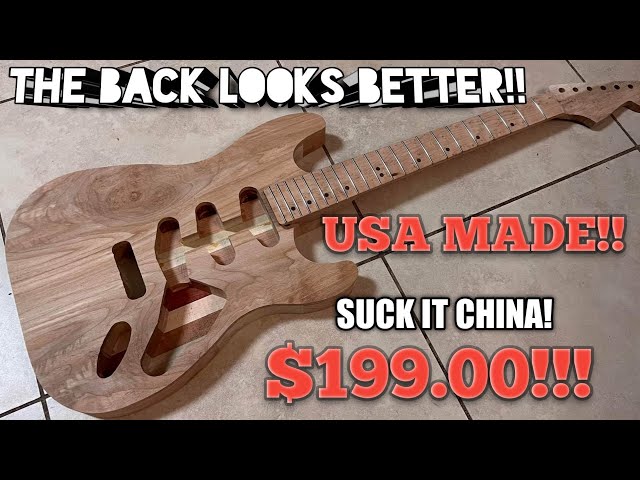 ギター TRIAL PockeTS+B-1 MIKIGAKKI CUSTOM MODEL Headless DIY Electric Guitar Kit (ZQN-011) — Guitar Kit Shop