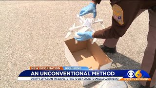Someone tried to use a drone to smuggle contraband into Richmond jail. sheriff says