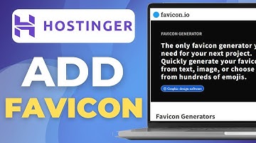 How To Add A Favicon In Hostinger Website Builder | Quick Tutorial