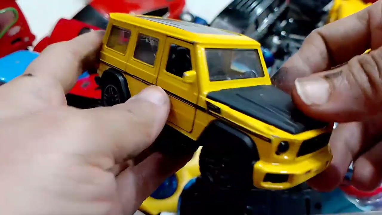 4 minutes 8 second simple colour full car Jeep toys collection 