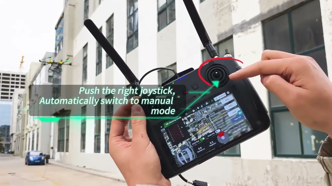 Joyance tech cleaning drone automatically cleaning app