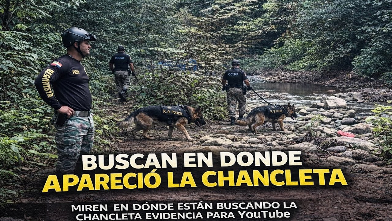 FBI BUSCA EN COMIENZO EN DONDE  LA CHANCLETA EN EL RÍO | CASO BRIANNA..