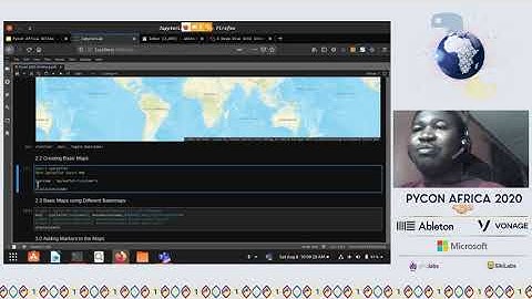 Abimbola V. Olawale - A Deep Dive into Interactive Geospatial Visualization.... || PyCon Africa2020