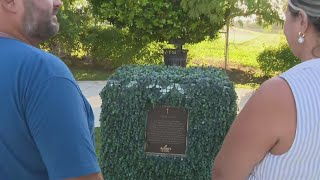 Life-size bronze statue missing from Miami Lakes park honoring boy who died of brain cancer