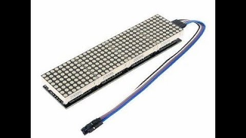 Бегущая строка на MAX7219