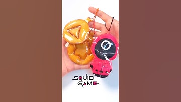 Diy Dalgona (squid game) #shorts #squidgame #dalgona #papercraft #squishy #youtubeshorts #diy
