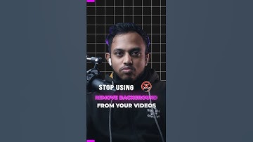 How to remove Video Background with AI