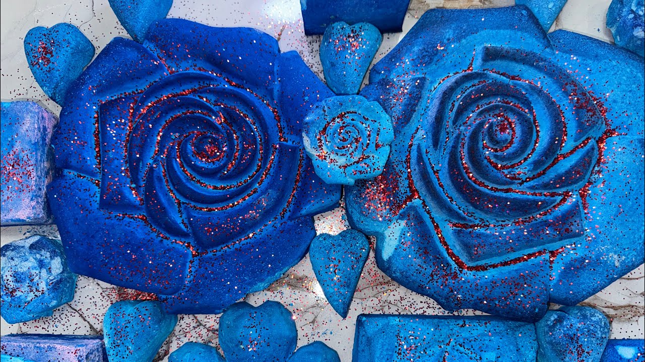 Royal Blue Magic💙(Asmr)(Gym chalk)