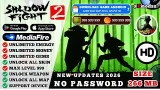 Shadow Fight 2 Mod Apk V2.43.0 - Unlimited Money & Free Shopping Terbaru 2026