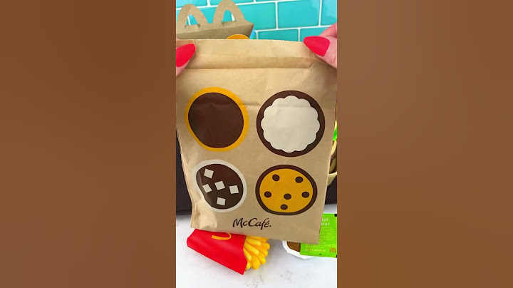 Fidgets that Look Like McDonald's Happy Meal Food (Part 2) Satisfying Video ASMR! #shorts #asmr