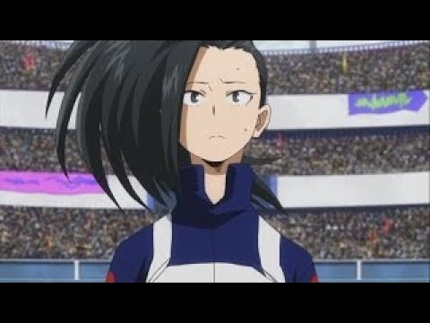 Boku no Hero Academia 2nd Season - Tokoyami defeats Yaoyorozu