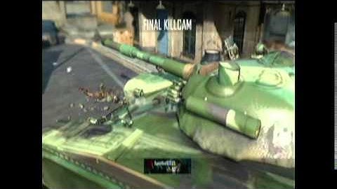 Cross Map Nade final kill | BO2