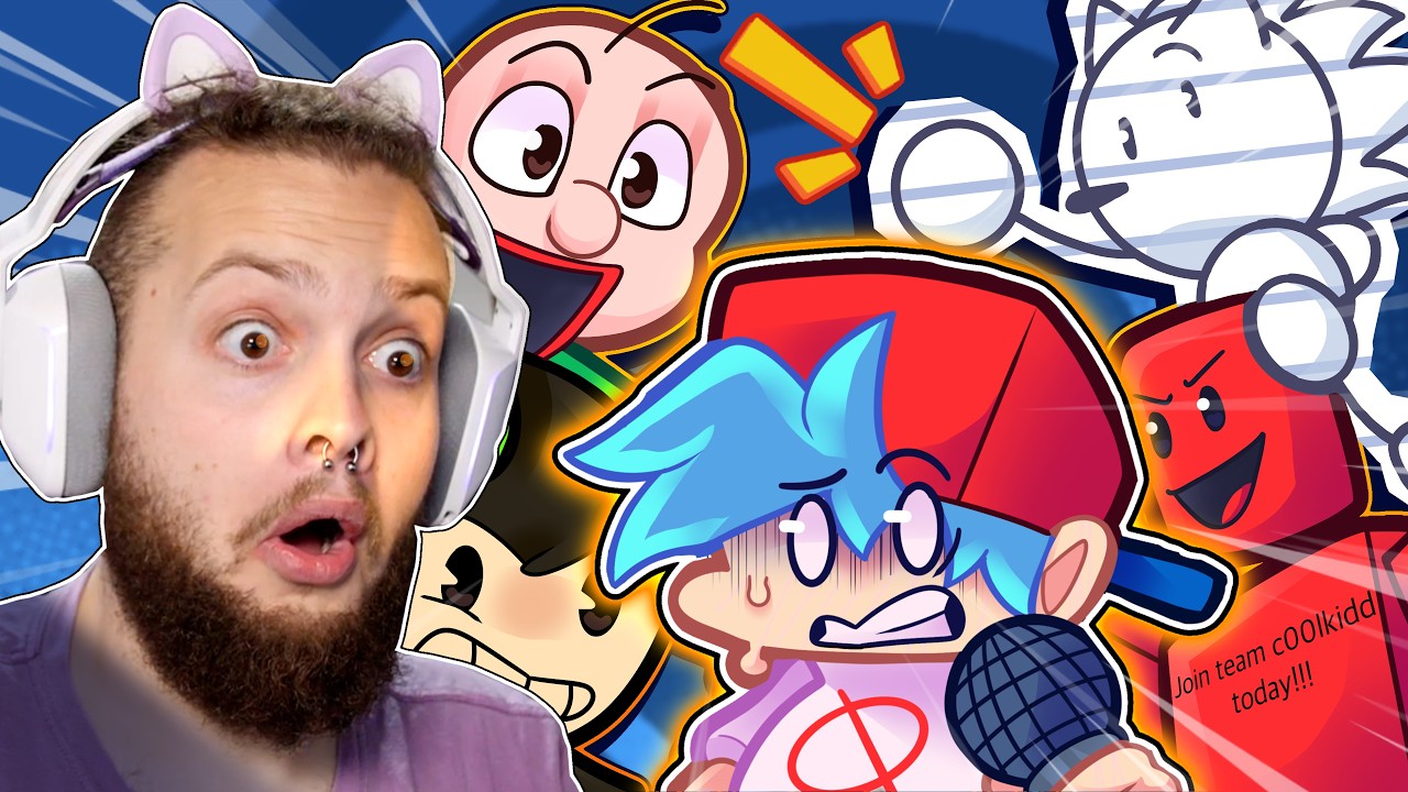 THIS MOD GAVE ME GOOSEBUMPS! (FNF Vs Forsaken, Sonic The Funk, Ink Street, Baldi's Basics in Funkin)