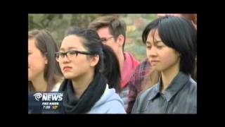 2016 0428 Channel 9 Rochester (Time Warner Cable News) about Korean War Memorial Ceremony