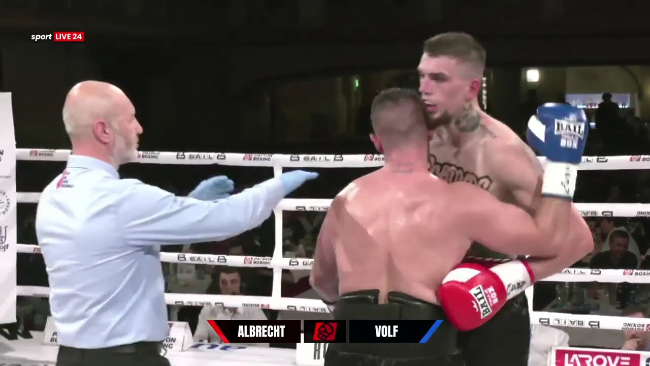 Pavel ALBRECHT vs Lukáš VOLF l The Ring Lucerna l titulový zápas / super middleweight