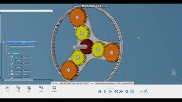 SUN AND PLANET GEAR MECHANISM | 3D EXPERIENCE | CATIA V6