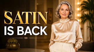 Why Stylish Mature Women Over 50 Are Choosing Silk/Satin Again Why Stylish Mature Women Over 50 Are Choosing Silk/Satin Again