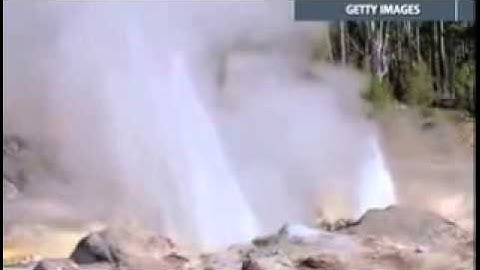 REVERSED - Surprise Eruption in Yellowstone