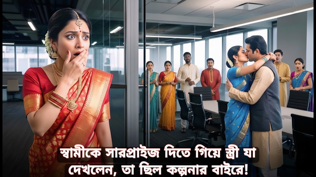 সবাই ভাবতো অফিসের সাধারণ কর্মচারী, কিন্তু স্ত্রীর পরিচয় জানলে বসের ঘাম ছুটবে...