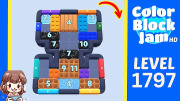 Color Block Jam Level 896 (1797) Solution Walkthrough