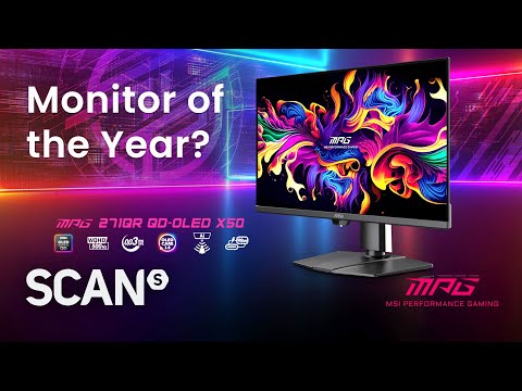 Gaming Monitor Of The Year? | Msi Mpg 271qr Qd-oled X50