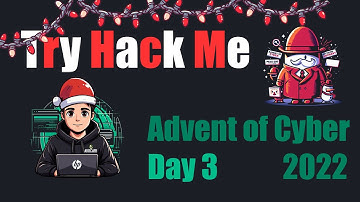 Advent of Cyber 2022 | Day 3 Nothing escapes detective McRed