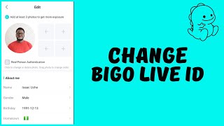 How To Change Bigo Id Bigo Live