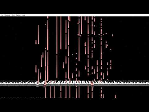 清塚信也が演奏する松任谷由実の春よ、来いを採譜の達人でMIDIに変換