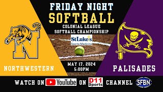 Colonial League Softball Championship: Northwestern Lehigh vs. Palisades - 5-17-24