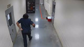 Sheriff's office releases video of correctional officer accused of using excessive force on inmate