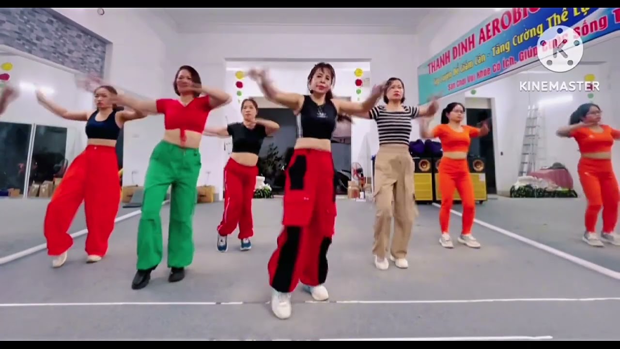 10p Eo Sau/ Thiệp Hồng Sai Tên/Giảm Mỡ Vai,Cánh Tay/ Aerobic Thanh Định.