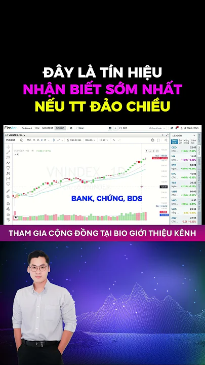 ĐÂY LÀ CHỈ BÁO SỚM NHẤT BÁO HIỆU THỊ TRƯỜNG ĐẢO CHIỀU #leancuongcapital #cophieu #chungkhoan