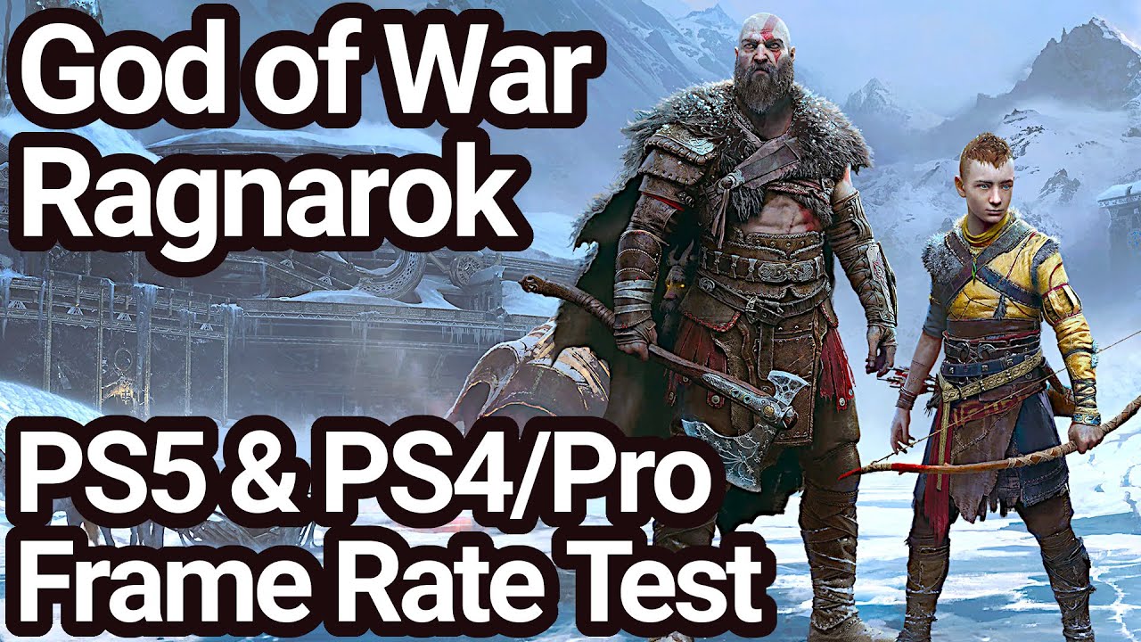 diskret stå på række Forhåbentlig God of War Ragnarok PS5, PS4 Pro and PS4 Frame Rate Test - YouTube