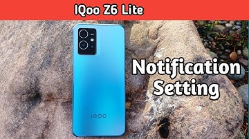 How To Hide Notification In Iqoo Z6 Lite, Iqoo Z6 Lite,Notification Setting ,
