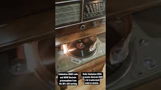 Przedwojenny Sprzęt Muzyczny. Gramofon Electrola W189 I Radio Telefunken 855W.