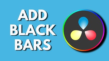 How To Add Black Bars in Davinci Resolve | Add Letterbox Bars | Davinci Resolve Tutorial