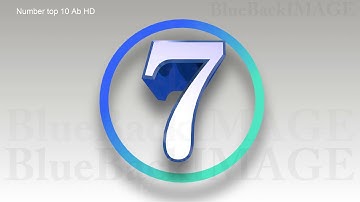 Countdown Numbers Digits timer count 10 intro leader trailer Number top 10 Ab HD