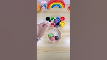 Satisfying Reverse Sorting Color #shortsviral #colorful #sortingcolor #trend #tiktok #viral