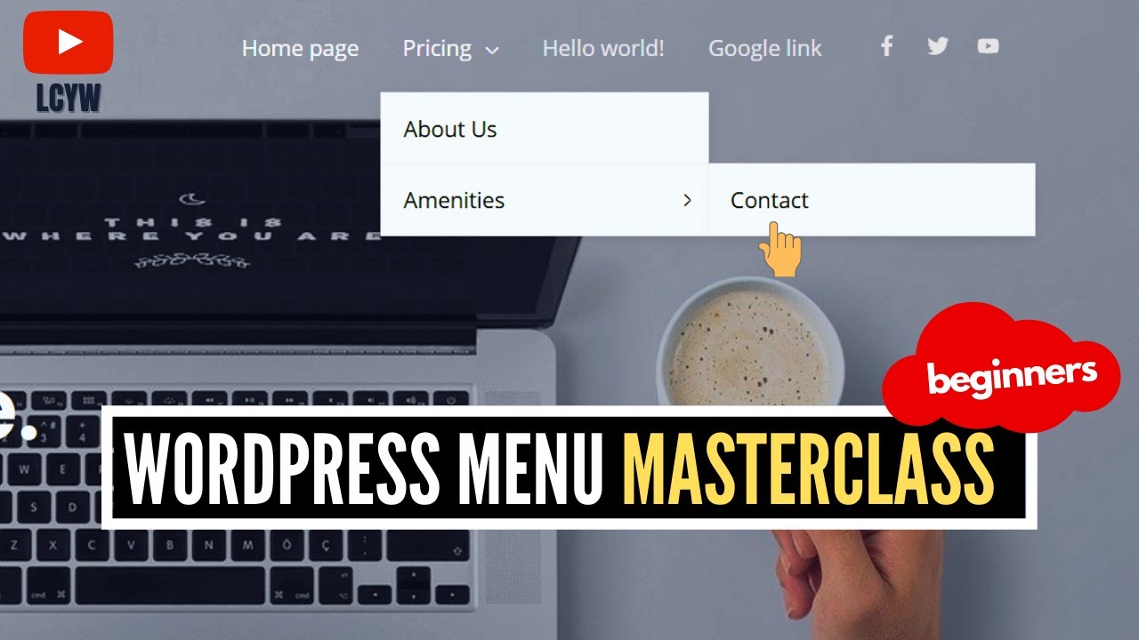 How to Create a Menu in Wordpress | Dropdown menu & Nav Menu ...
