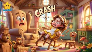 CRASH! 😱 Goldilocks and the Three Bears 🐻 | Fun Kids Song-SPK 38