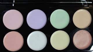 Makeup Base Corrector Palette - YouTube