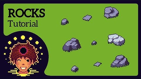 How to : Rocks (Pixel Art Tutorial for Beginners)