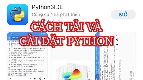 Hướng dẫn tải và cài đặt Python 3 trên điện thoại và máy tính
