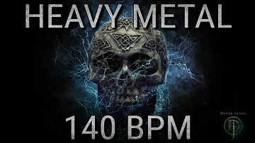 🥁Heavy Metal Style Drum Track - 140 BPM (FREE WAV & MIDI)